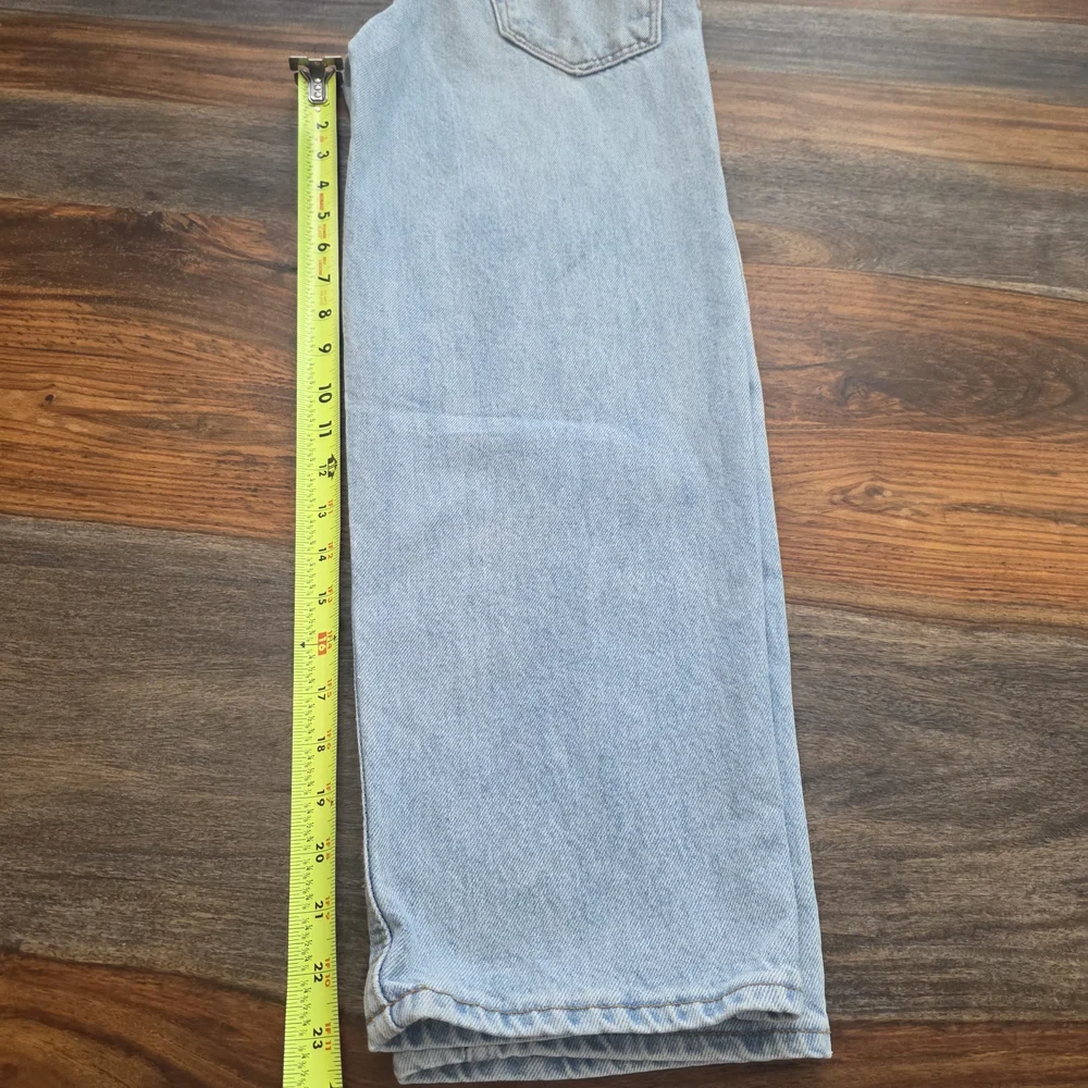 Empyre Light Blue Straight Leg Jeans - Picture 10 of 11